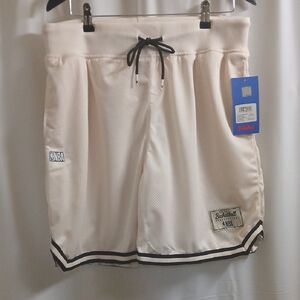 NBA Cream Basketball Shorts